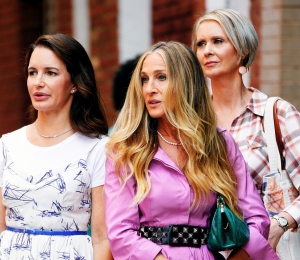 Sarah Jessica Parker, Cynthia Nixon şi Kristin Davis