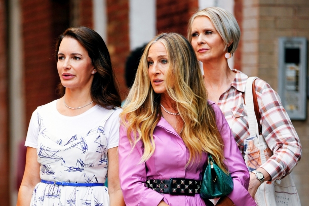 Sarah Jessica Parker, Cynthia Nixon şi Kristin Davis