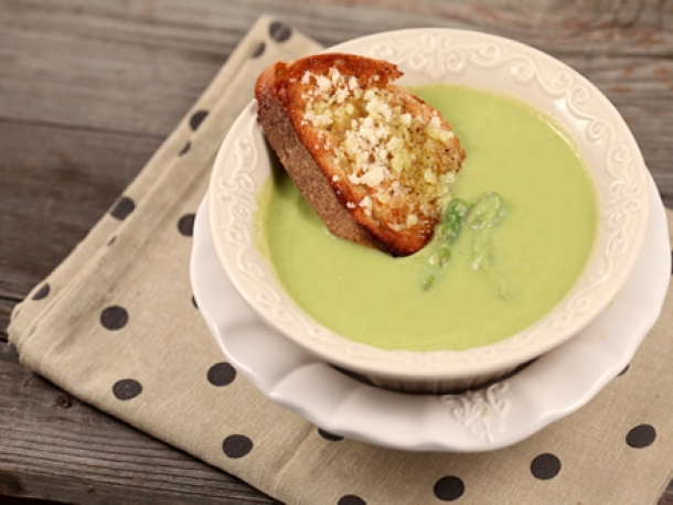 supa crema de sparanghel