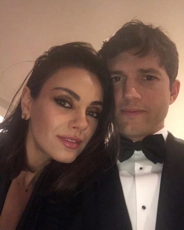 Ashton Kutcher şi Mila Kunis