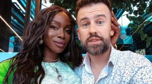 Florin Ristei și Naomi Hedman