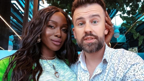 Florin Ristei și Naomi Hedman