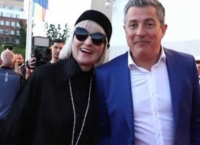 Mihai Călin și soția sa