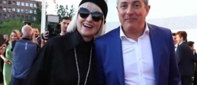 Mihai Călin și soția sa